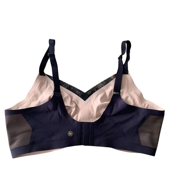 Honeylove Womens Black Crossover Bra 1X Comfort Lounge Wireless - Picture 4 of 12